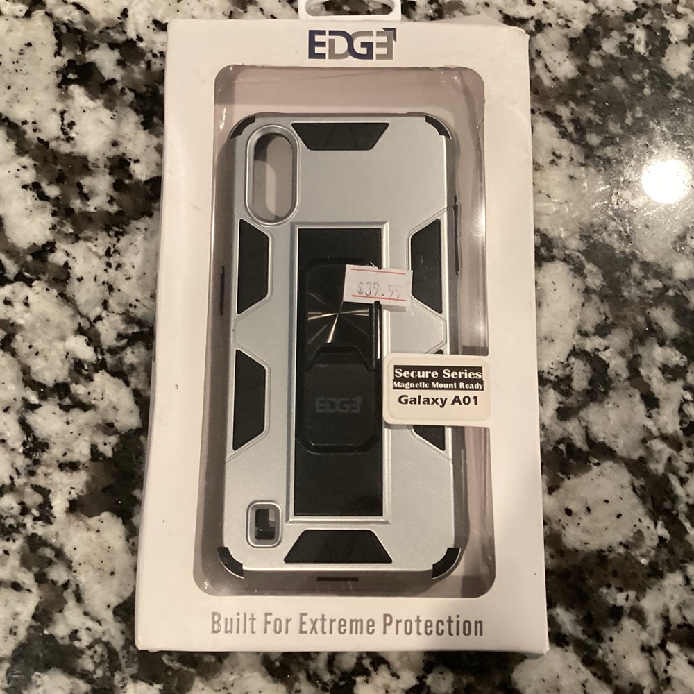 Edge Secure Series Magnetic Mount Ready Galaxy A01 Phone Case